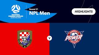 NPL Men Round 21 - Gold Coast Knights vs Peninsula Power Highlights
