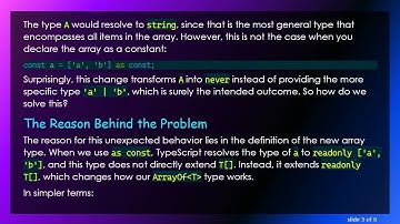 Understanding Type Inference in TypeScript: ArrayOf Type Definition Explained