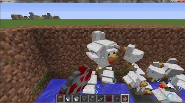 How to make a 100% automatic and efficient chicken farm Minecraft 1.11.2
