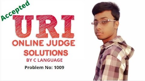 URI Online Judge Solution -- 1009 With C Programming Language