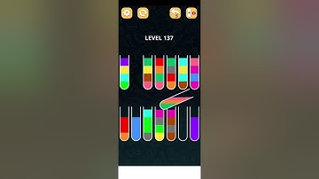 Color Sort Puzzle Level 137 Walkthrough Solution iOS/Android