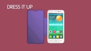 Alcatel OneTouch Pop D5  with 5 Colorful Battery Doors Available in the Box