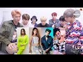 Bts reaction to indian tik tok  tik tok transitions  peachyglosss