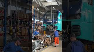 Schon Mal Gefragt, Wie Ein Drehgestell Ausgewechselt Wird? Unsere Profis Zeigen Es