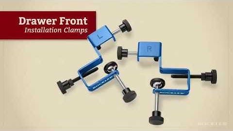 Drawer Front Installation