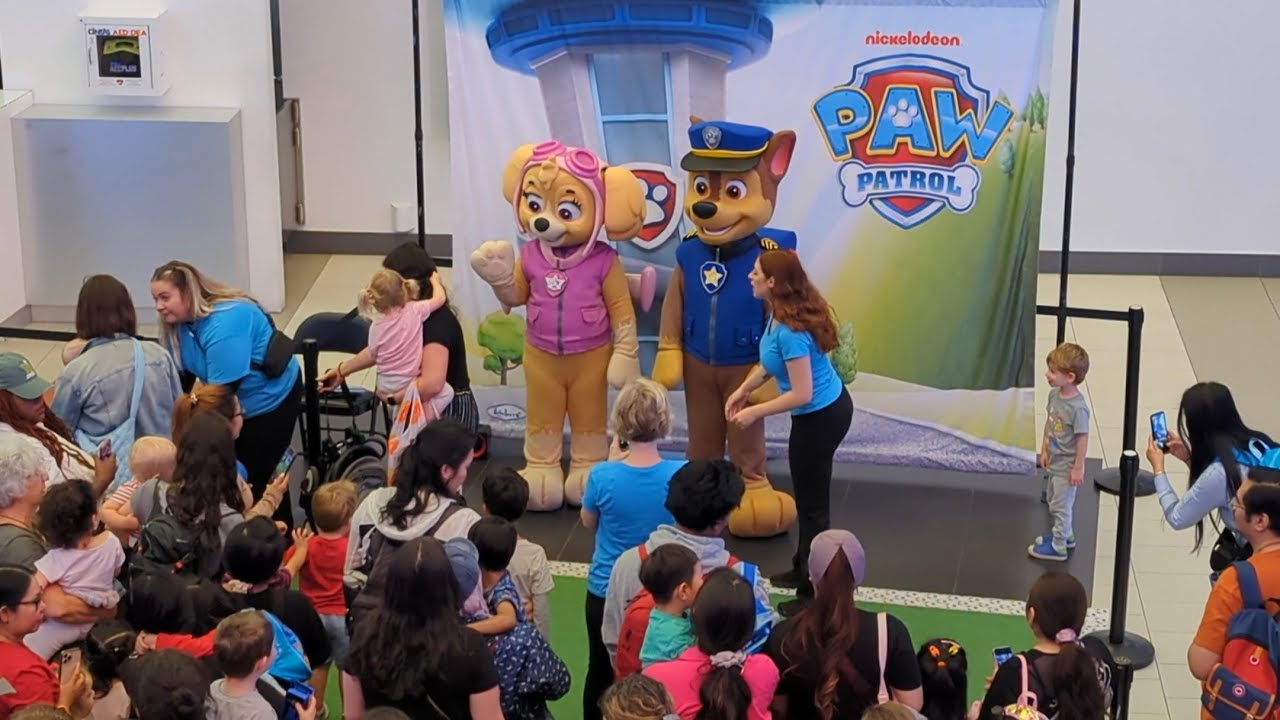 Paw Patrol Party VIP live Experience at Yonge Eglinton Centre YouTube