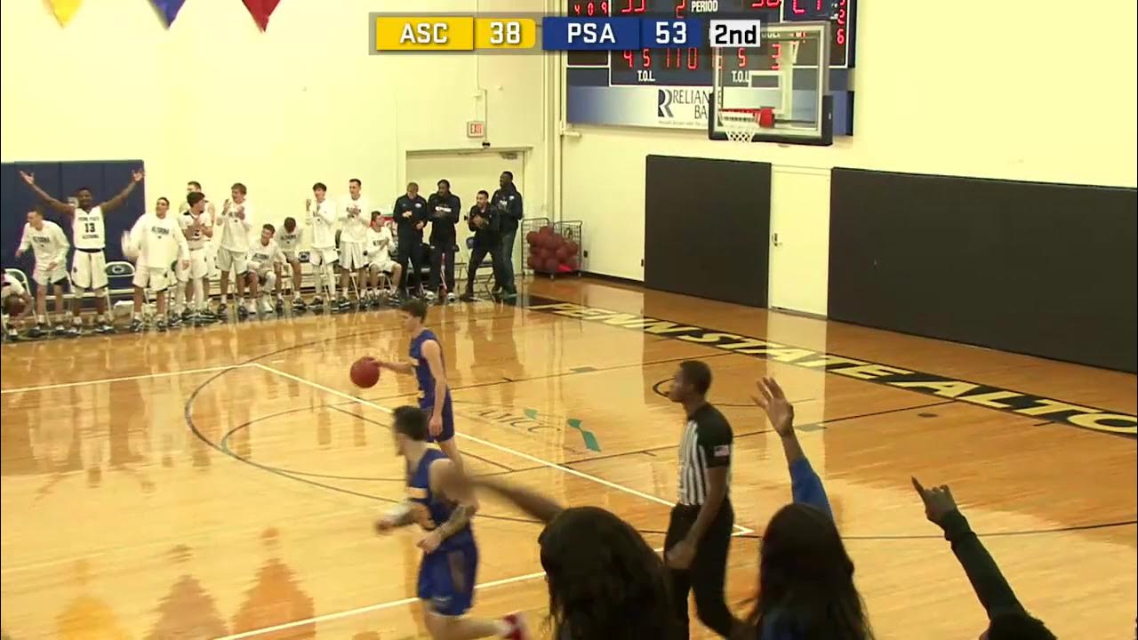Penn State Altoona Men's Basketball vs. Alfred State, 12719 YouTube