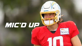 NFL Mic'd Up: Best of Justin Herbert & The Team from Training Camp | LA Chargers