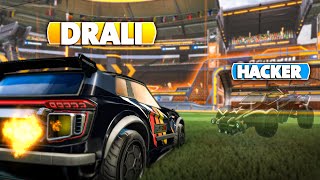 روكيت ليق هاك مخفي يقابل المغربي درالي🔥🔥 !! (مستحيييل اللي صاااار🤷‍♂️🔥) Rocket League