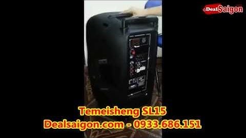 Loa Vali Kéo Temeisheng SL 15 | Dealsaigon Channel