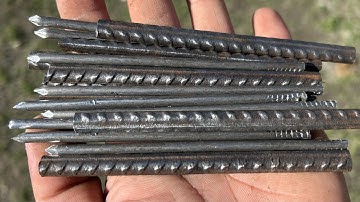 from Scrap to Knife:Turning old rusty Rebar into a Knife