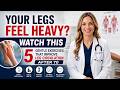 5 Gentle Exercises That Improve Leg Circulation After 70 |Your Legs Feel Heavy? Watch This|Dr stella