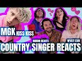 Country Singer And Friends Wyatt Stav And Ohrion React To MGK Kiss Kiss