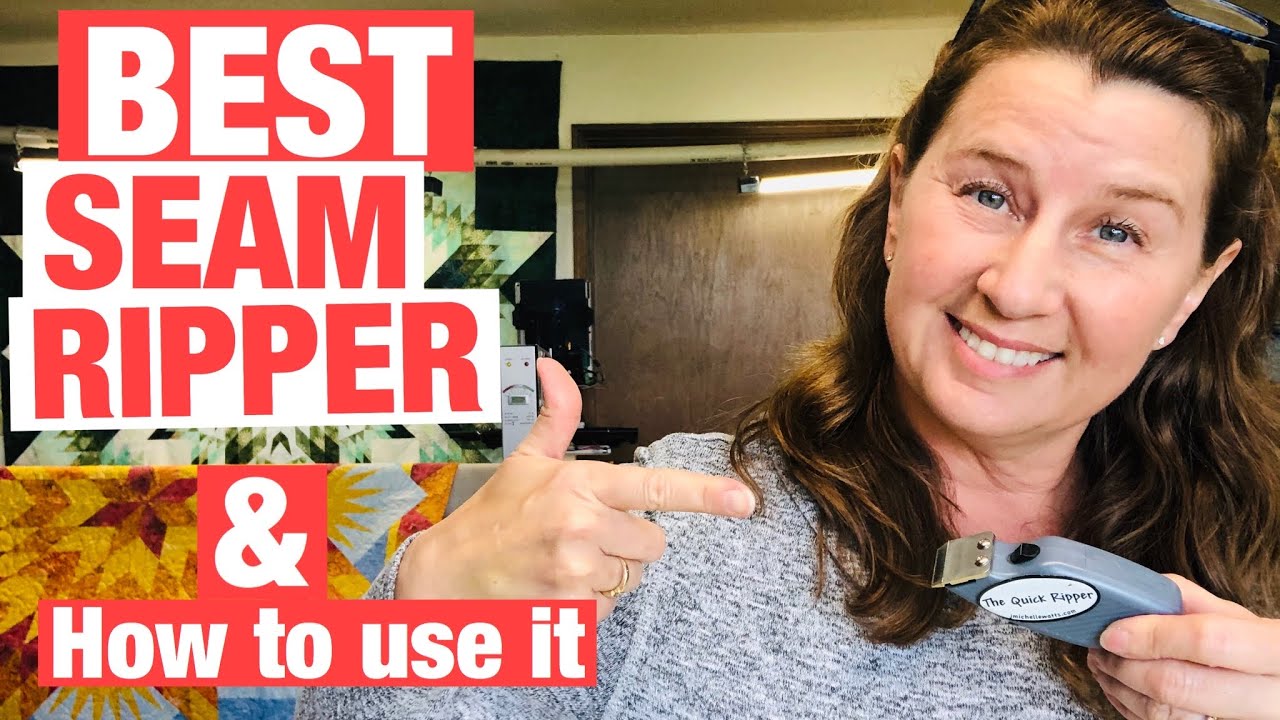 The Best Seam Ripper & How to Use It (The Quick Ripper) YouTube