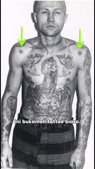 Kisah Mengerikan di Balik Tato Rusia