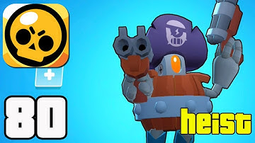 Brawl Stars - Gameplay Walkthrough Part 80 - Darryl Power 8 Heist Twist and Shoot(iOS, Android)