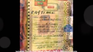 *SOLD* Paris Travel Journal Flip Through - Art Journal - Scrapbook - Fatbook- Smash book