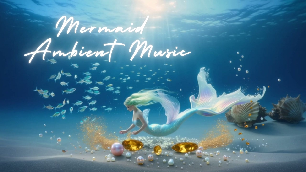 Celestial Ocean Night 🌌 Dreamy Mermaid Ambient Music to Let Go of Everything