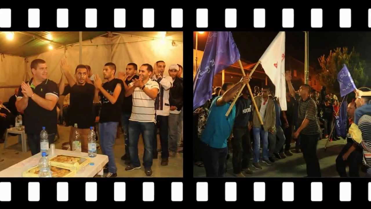 فوز زيدان كعبية - ابو عزمي برئاسة المجلس المحلي كعبية طباش حجاجرة للمرة الثالثة - 2013