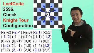 LeetCode 2596. Check Knight Tour Configuration  - Interview Prep Ep 139 screenshot 3