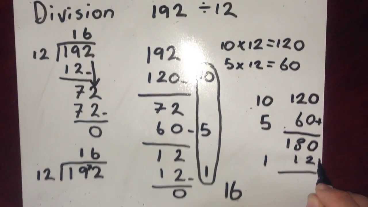 multiple-methods-of-division-youtube