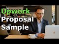 Upwork Proposal Sample (Proven to Work)