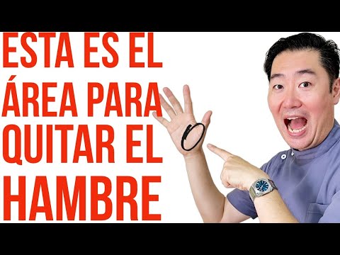 ¡Puntos de acupuntura que reducen el apetito! Estimularlos antes de comer