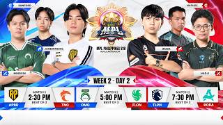 🔴 LIVE | MPL PH S18 | ENGLISH - Week 2 Day 2