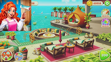 Makeover Master 👩‍🎨 - GamePlay 🔥 Walkthrough Part 1 🏠 ( iOs Android ) 🔥 @gaming #painting #gaming 