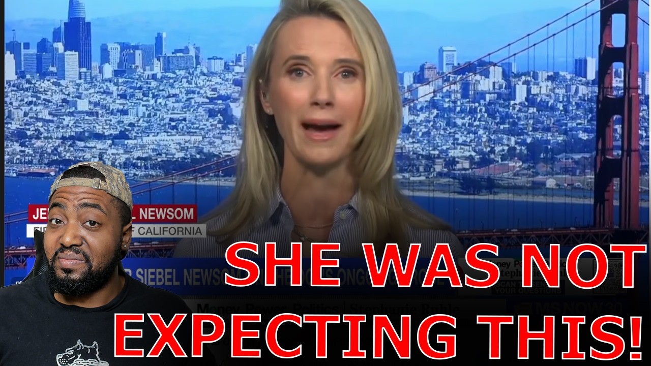 Gavin Newsom Wife FALLS APART As MSNOW Host BLINDSIDES HER With This Question On DOJ Investigation! Gavin Newsom Wife FALLS APART As MSNOW Host BLINDSIDES HER With This Question On DOJ Investigation!
