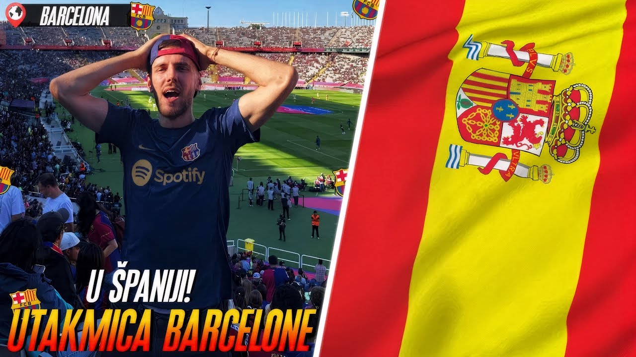 FC Barcelona vs. Villareal - IŠAO SAM GLEDATI PROSLAVU OSVAJANJA TITULE U BARCU🔥🏆GI Stadionvlog