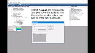 Bosch RPS v6.11 - Passcode Security