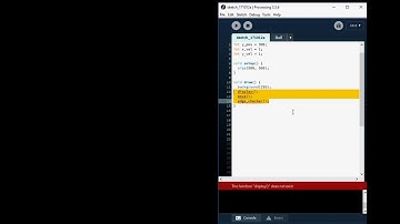 Objects 1:  bouncing ball