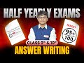 How to Write Answer in Exams🔥 | Class 9th/10th Half Yearly | CBSE Board 2025