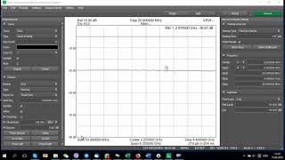 Demo Insertion loss measurement RF signal