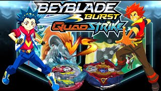 STRIKE VALTRAYEK VS XCALIUS BEYBLADE BURST GAME PLAY