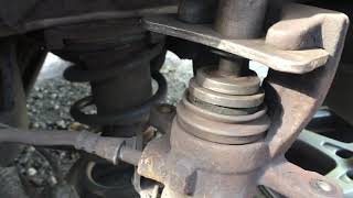 Rear brake calliper not winding back  solved