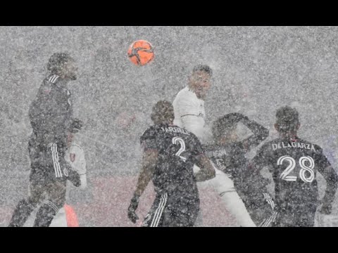 All time classic interview from reigning MLS MVP Carles Gil  He is not a fan of games in heavy snow