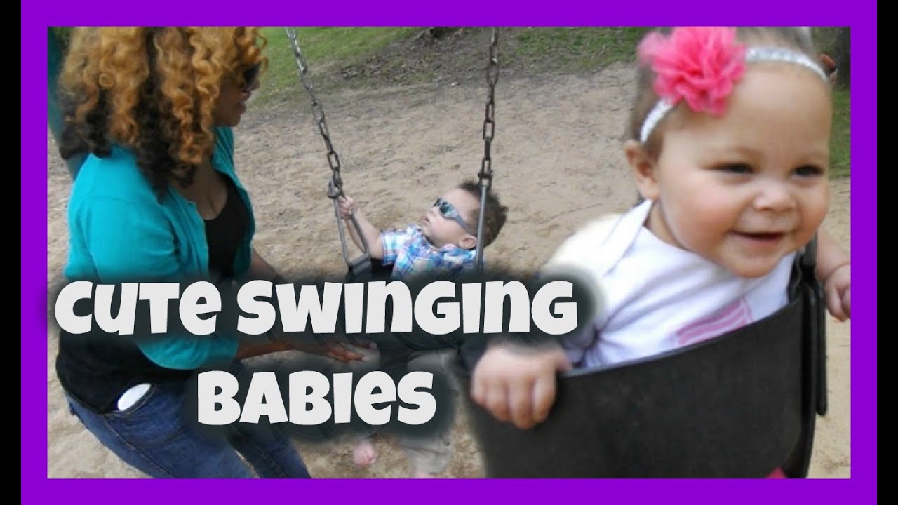 CUTE SWINGING BABIES!! Vlog YouTube