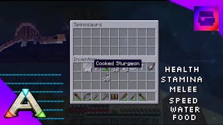 Spinosaurus Taming - Ark Survival Evolved Taming But Its Minecraft screenshot 4