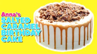 Salted Caramel Layer Cake Annas Occasions