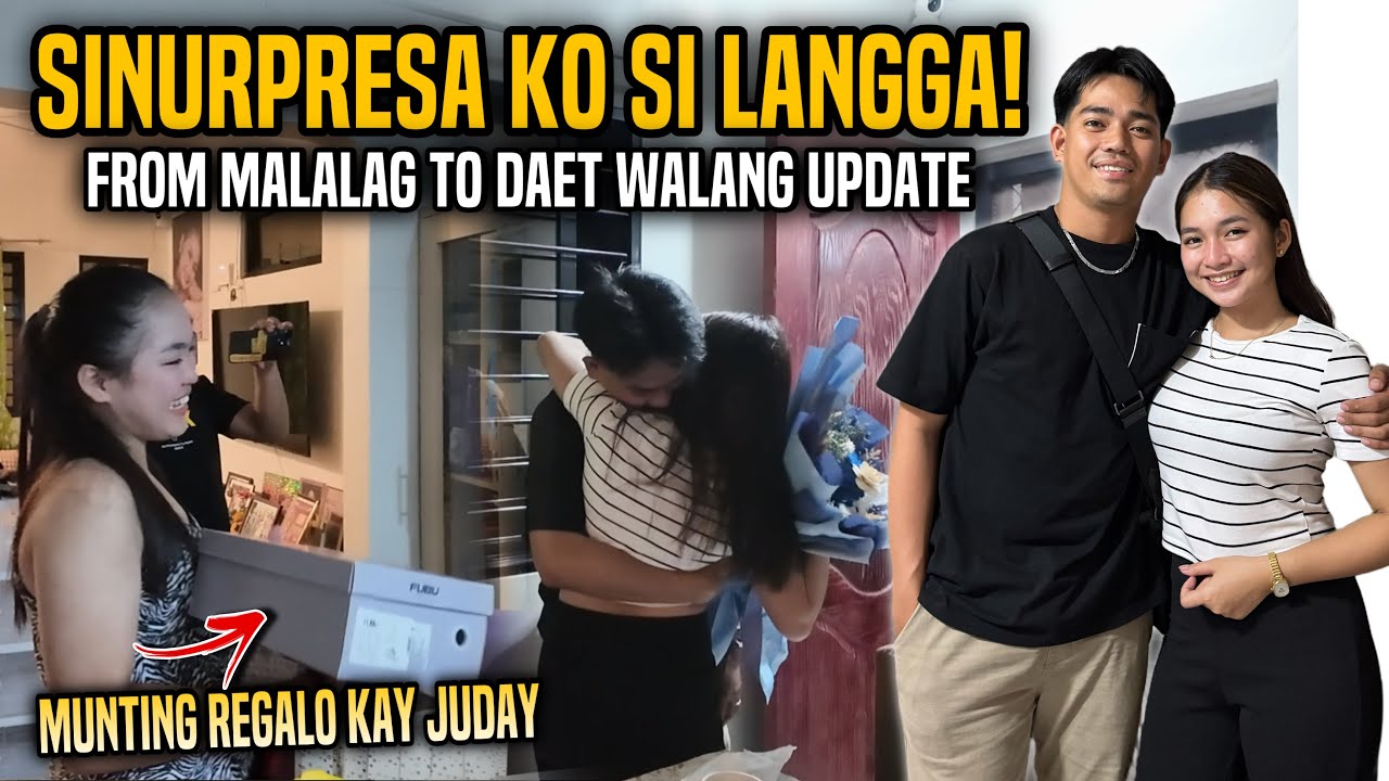 LANGGA NASURPRESA SA PAGDATING KO! FROM MALALAG TO DAET REAL QUICK!