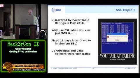 Hack3rcon II 1-5 Gus Fristschie Getting fXXXed on the river