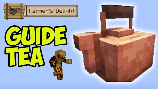Minecraft Farmer's Delight TEA (FULL GUIDE) | Farmer's Delight TEA | Farmer’s Respite review