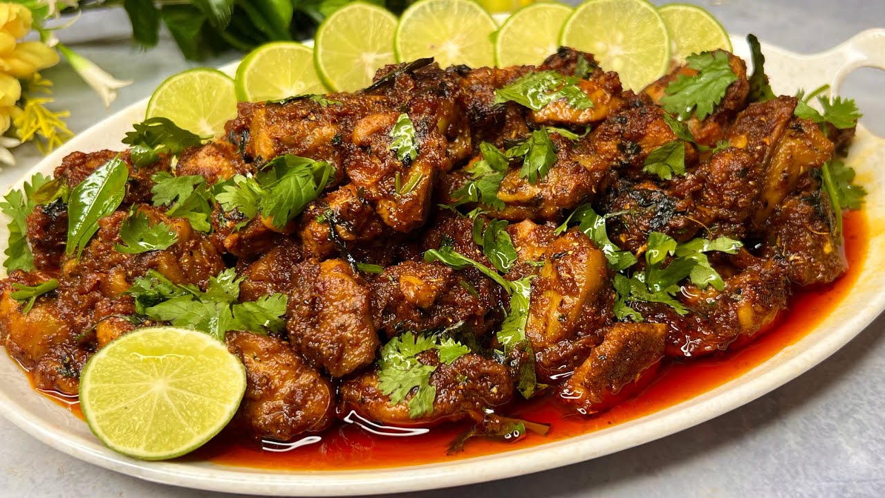 My Most Viral Recipe - SPICY GARLIC CHICKEN ROAST | Lehsuni Bhuna Murgh - For U | Roasted Chicken