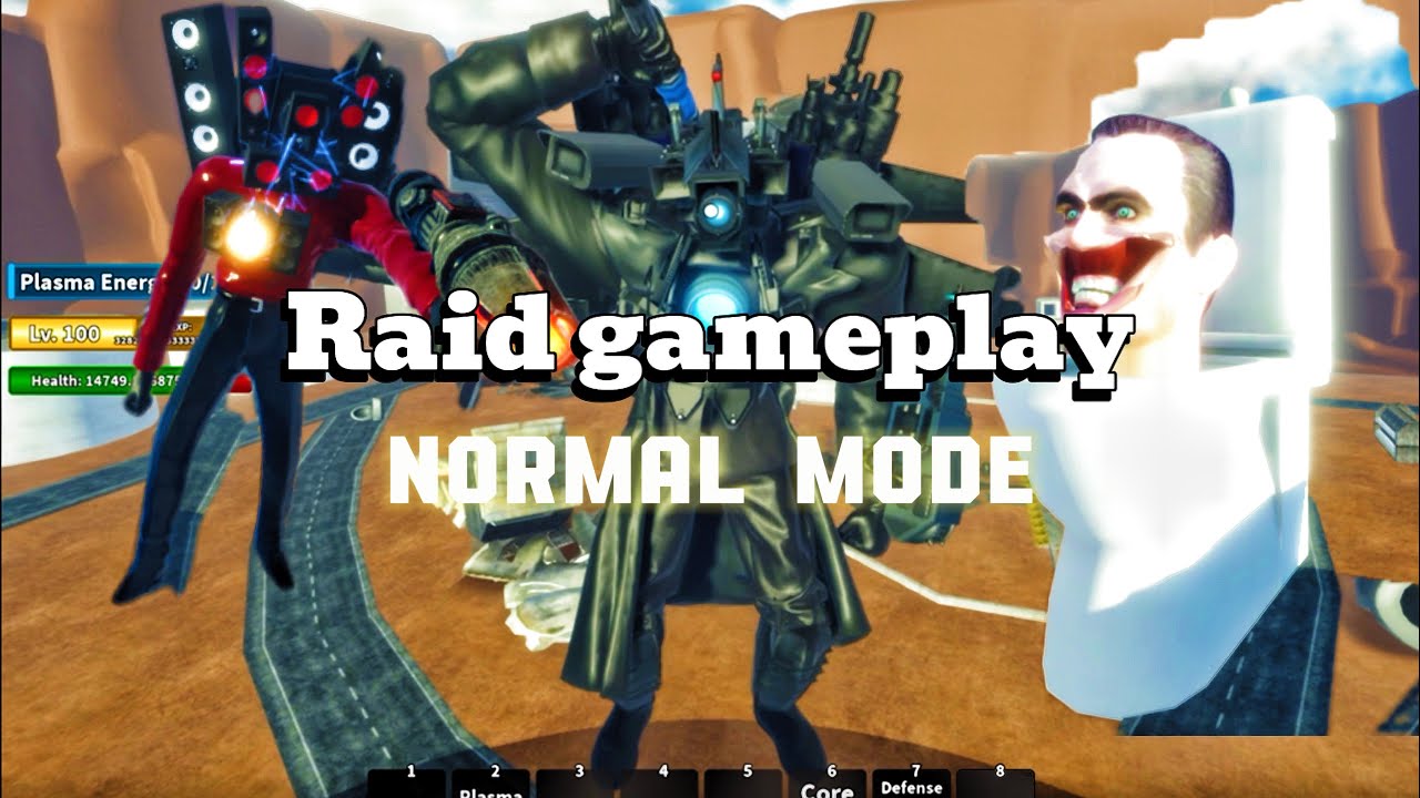 Raid gameplay in #bathtubuniverse