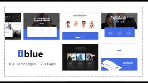 iblue - Responsive Multi-Purpose HTML5 Template | Themeforest Templates