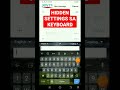 HIDDEN SETTINGS SA KEYBOARD NG CELLPHONE | JOVTV