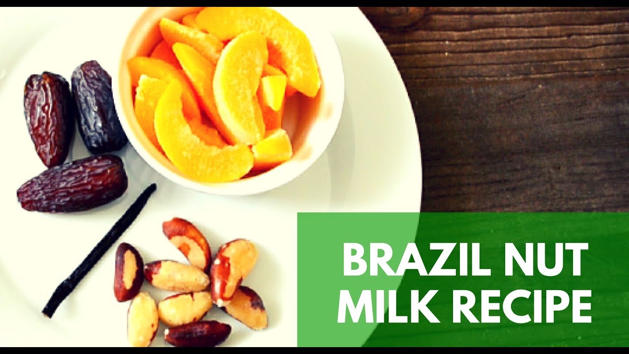 Brazil Nut Milk Shake Recipe How To Use Brazil Nuts YouTube