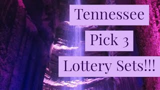 Tennessee Pick 3 Lottery Sets!!!
